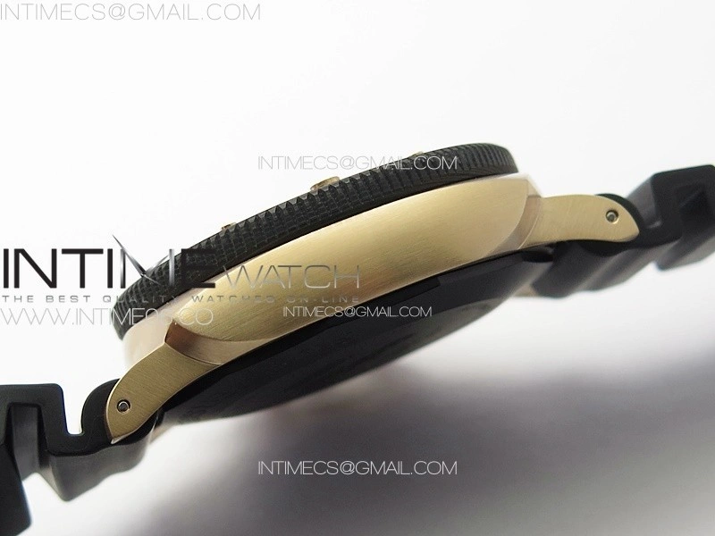 PAM1070 W VSF 1:1 Best Edition Black Dial on Black Rubber Strap P.900 Super Clone